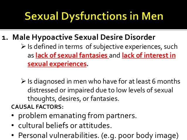 Male hypoactive sexual desire disorder pic 48